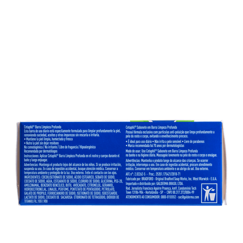 Cetaphil Limpeza Profunda - Sabonete em Barra 127g