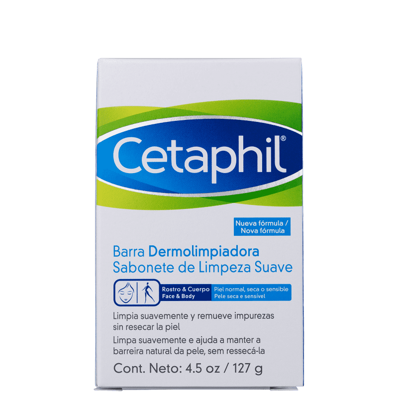 Cetaphil Pele Sensível - Sabonete em Barra 127g