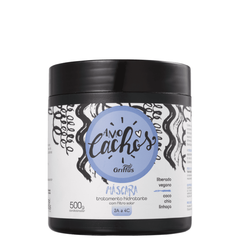 Griffus Amo Cachos - Máscara Capilar 500g