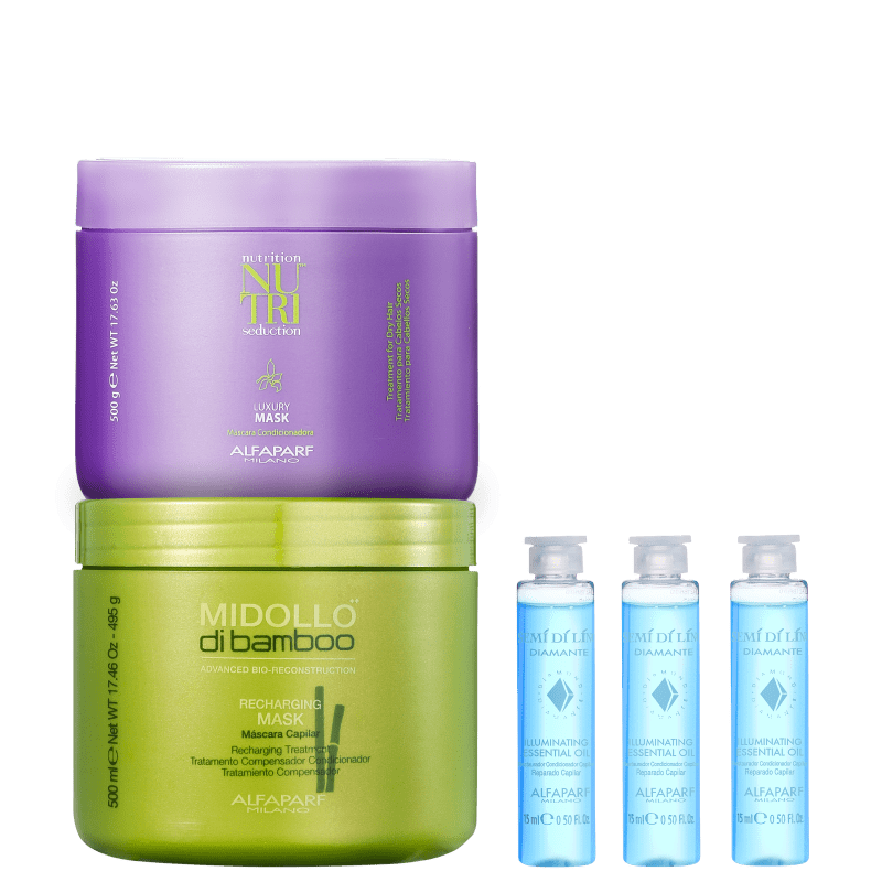 Kit Alfaparf Cronograma Capilar Power (3 Produtos)