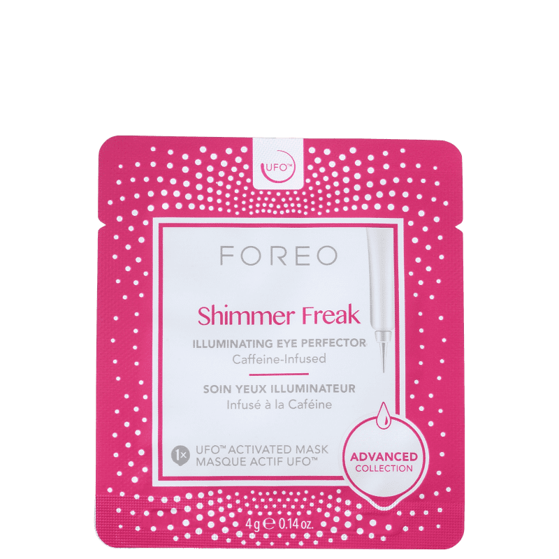 FOREO UFO Shimmer Freak - Máscaras Faciais 6x4g