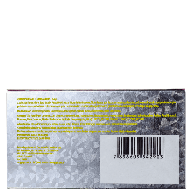 Payot Boca Rosa OMG - Paleta de Iluminador 6,9g