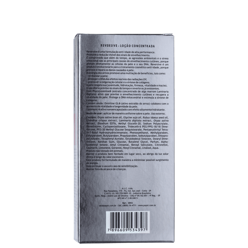 Payot Reversive - Loção Anti-Idade 30ml