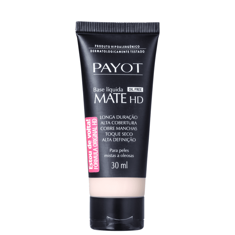 Payot Mate HD Claro 1 - Base Líquida 30ml