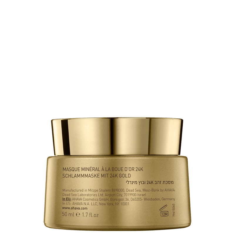 Ahava 24K Gold Mineral Mud - Máscara Facial 50ml