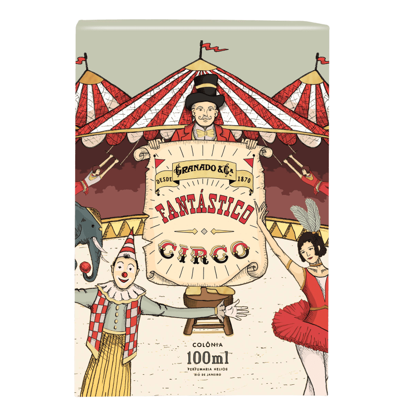 Fantástico Circo Granado Eau de Cologne - Perfume Unissex 100ml