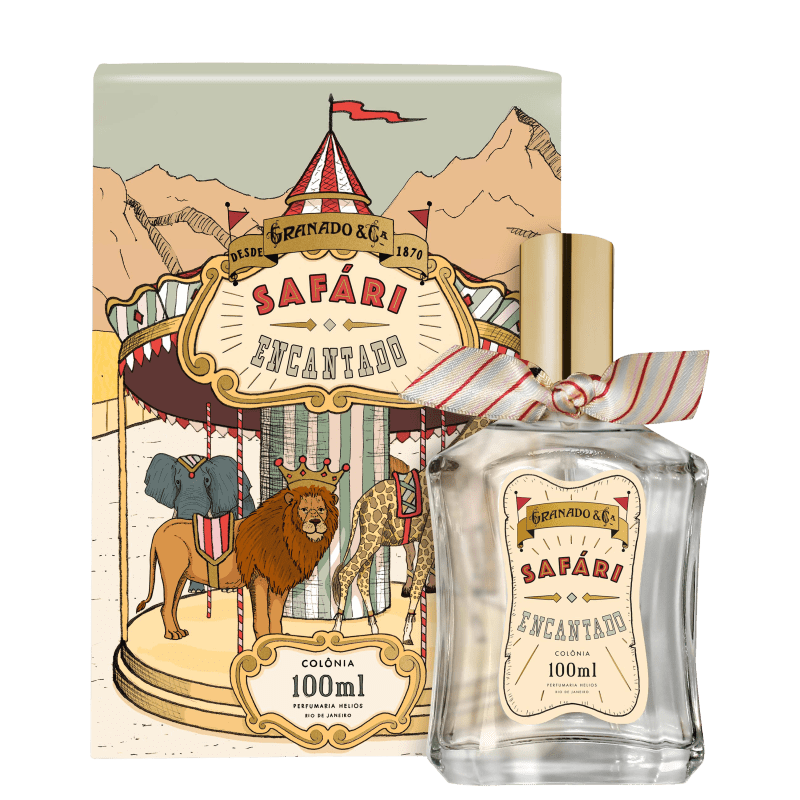 Safári Encantado Granado Eau de Cologne - Perfume Unissex 100ml