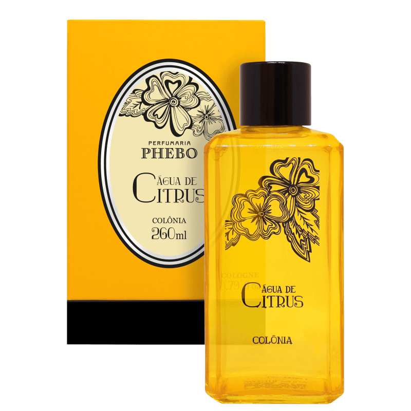 Água de Citrus Phebo Eau de Cologne - Perfume Unissex 260ml