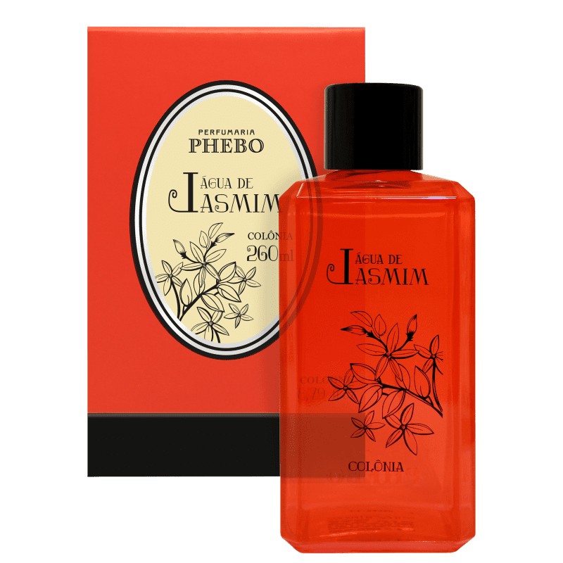 Águas de Jasmim Phebo Eau de Cologne - Perfume Unissex 260ml