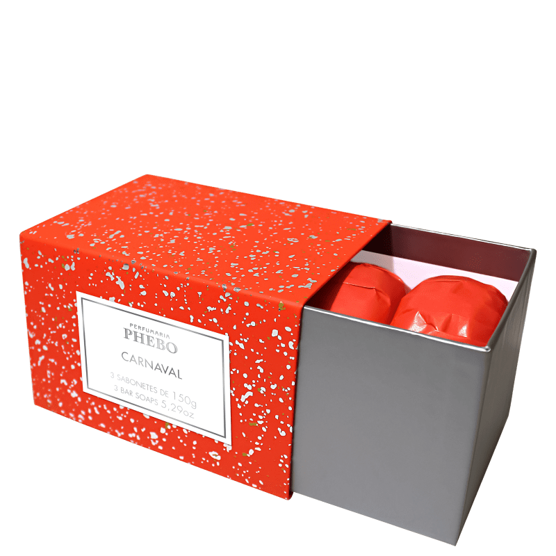 Kit Phebo Carnaval - Sabonetes em Barra 3x150g