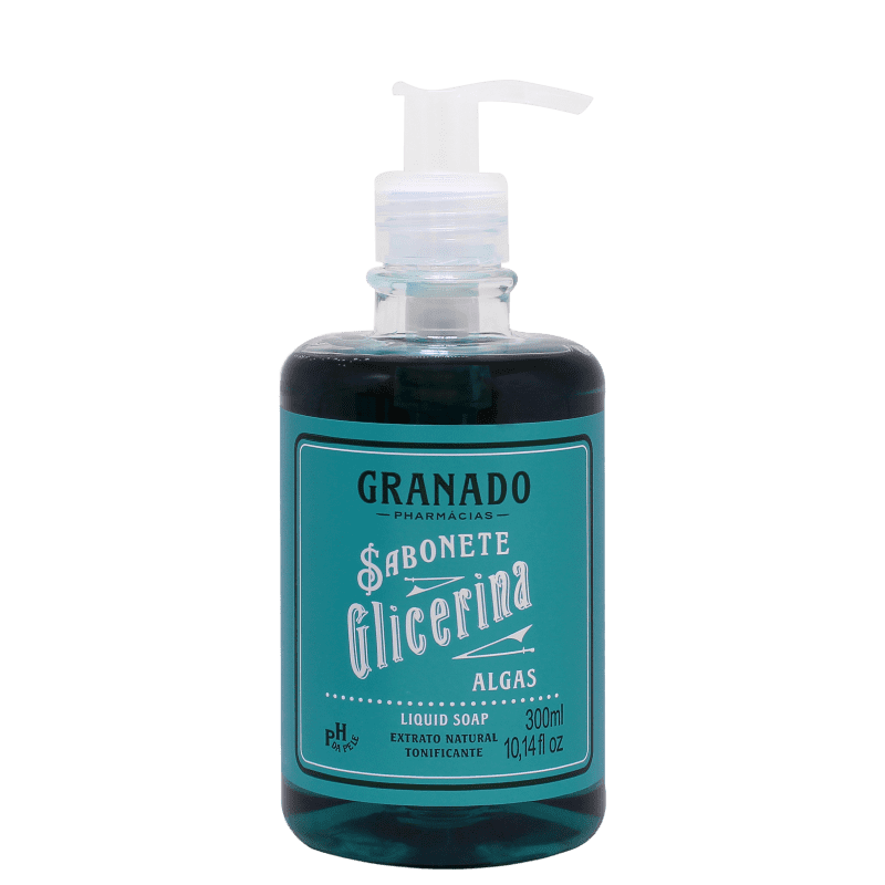 Granado Glicerina Algas - Sabonete Líquido 300ml Menor preço em Granado Glicerina Algas - Sabonete Líquido 300ml