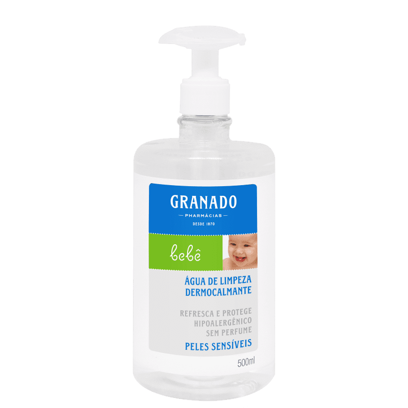 Granado Bebê Peles Sensíveis - Água de Limpeza 500ml