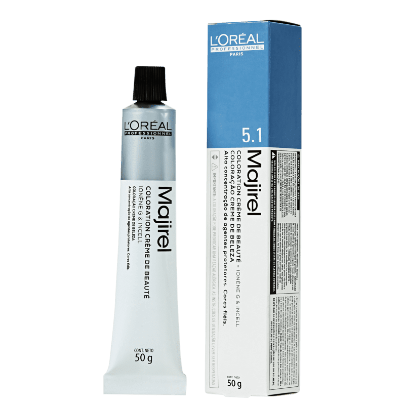 L'Oréal Professionnel Majirel 5.1 Castanho Claro Acinzentado - Coloração 50g