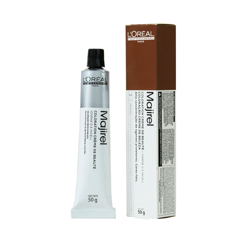 L'Oréal Professionnel Majirel 6.32 Louro Escuro Dourado Irisado - Coloração Permanente 50g Menor preço em L'Oréal Professionnel Majirel 6.32 Louro Escuro Dourado Irisado - Coloração Permanente 50g