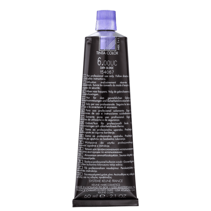 Keune Tinta Color Ultimate Cover 6.00 Louro Escuro - Coloração 60ml