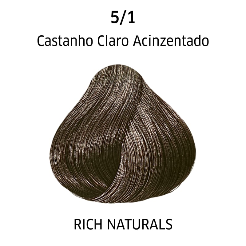 Wella Professionals Color Perfect 5/1 Castanho Claro Acinzentado - Coloração Permanente 60g