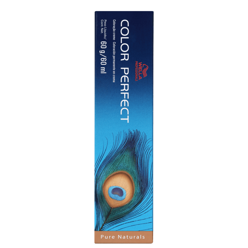Wella Professionals Color Perfect 7/0 Louro Médio - Coloração Permanente 60g