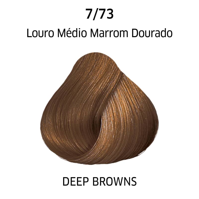 Wella Professionals Color Perfect 7/73 Louro Médio Marrom Dourado - Coloração Permanente 60g