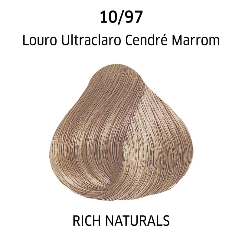 Wella Professionals Color Perfect 10/97 Louro Claríssimo Cendré Marrom - Coloração Permanente 60g