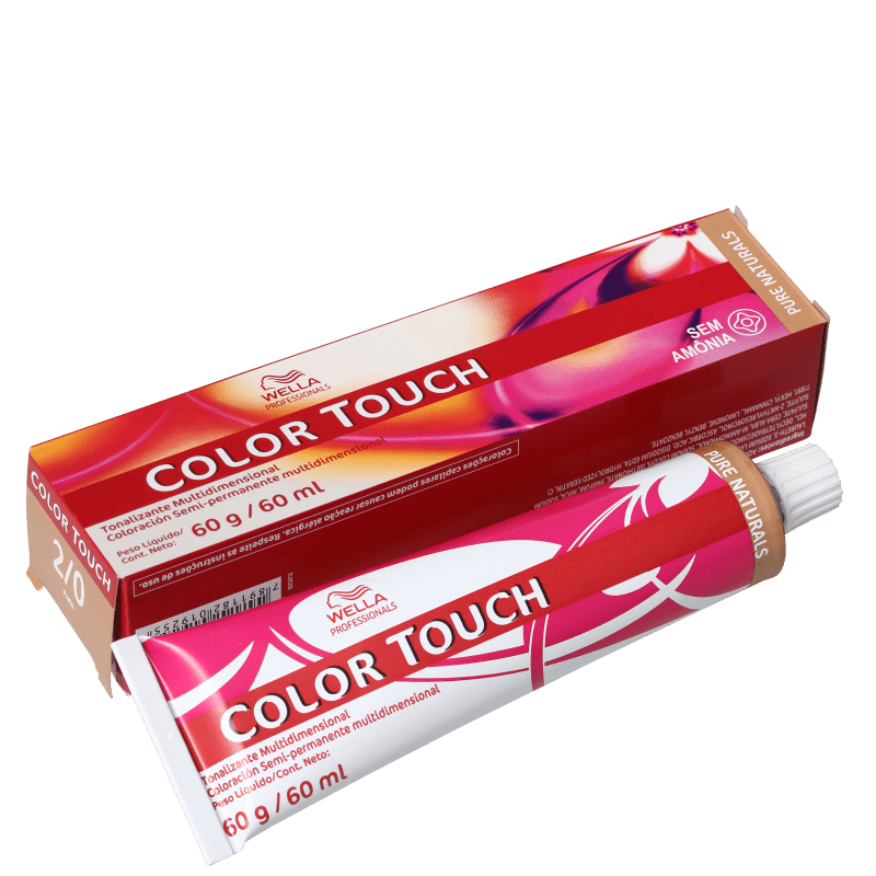 Wella Professionals Color Touch 2/0 Preto - Tonalizante 60g