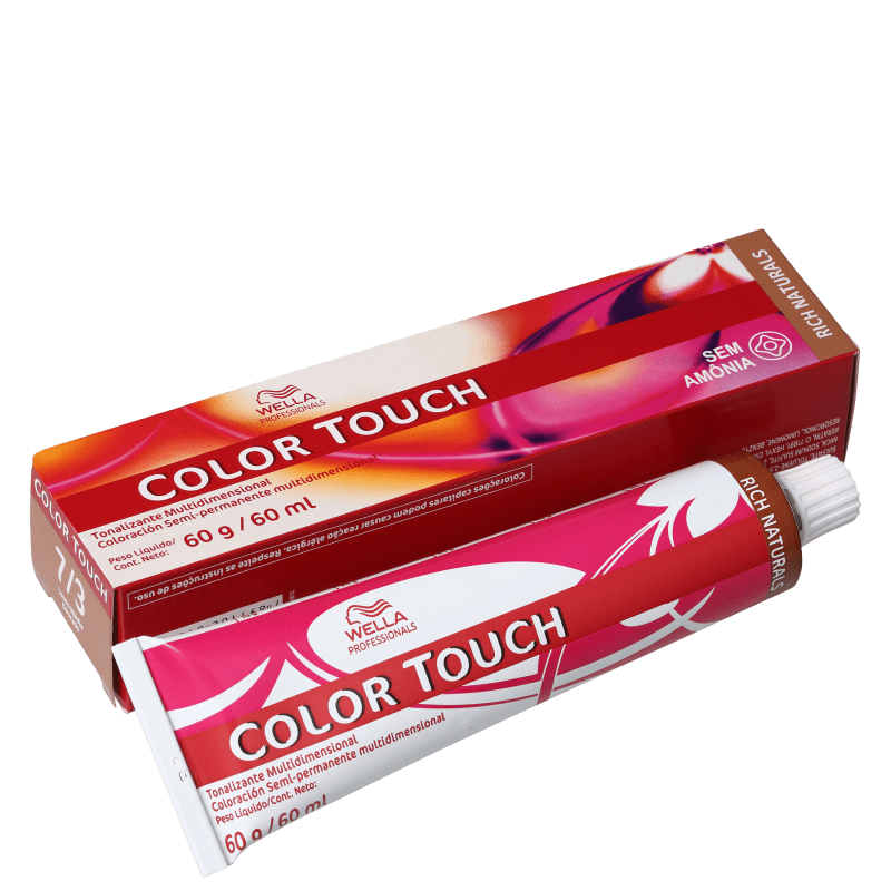 Wella Professionals Color Touch 7/3 Louro Médio Dourado - Tonalizante 60g