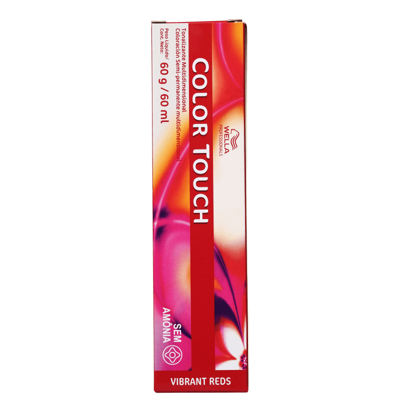 Wella Professionals Color Touch 7/43 Louro Médio Vermelho Dourado - Tonalizante 60g