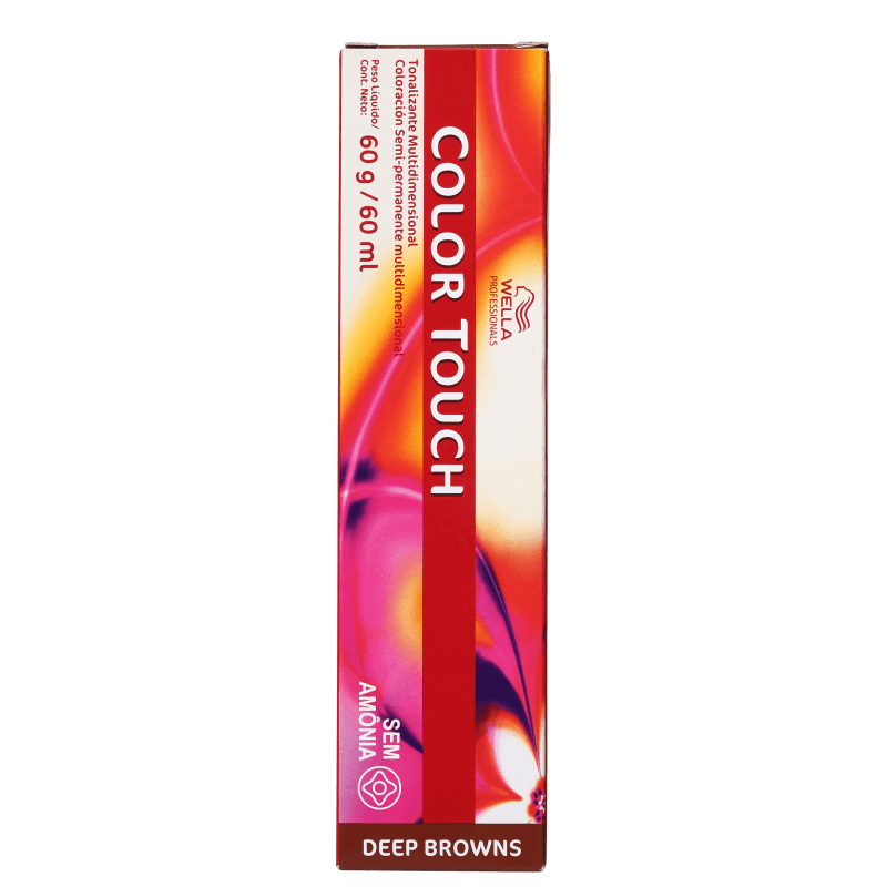 Wella Professionals Color Touch 7/7 Louro Médio Marrom - Tonalizante 60g