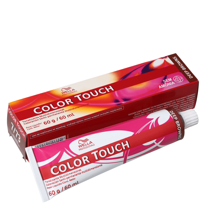 Wella Professionals Color Touch 7/73 Louro Médio Marrom Dourado - Tonalizante 60g