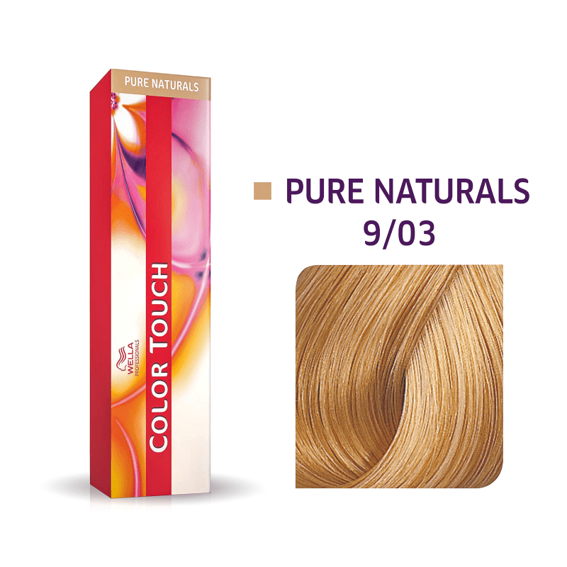 Wella Professionals Color Touch 9/03 Louro Ultraclaro Natural Dourado - Tonalizante 60g