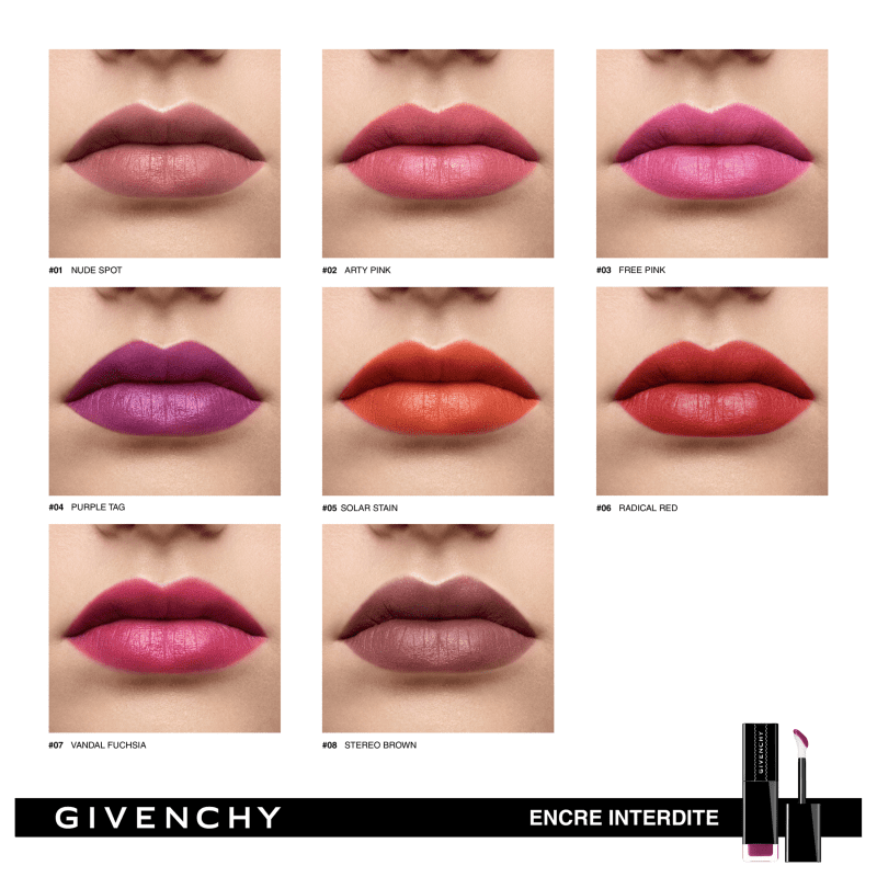 Givenchy Encre Interdite N02 - Batom Líquido 7,5g