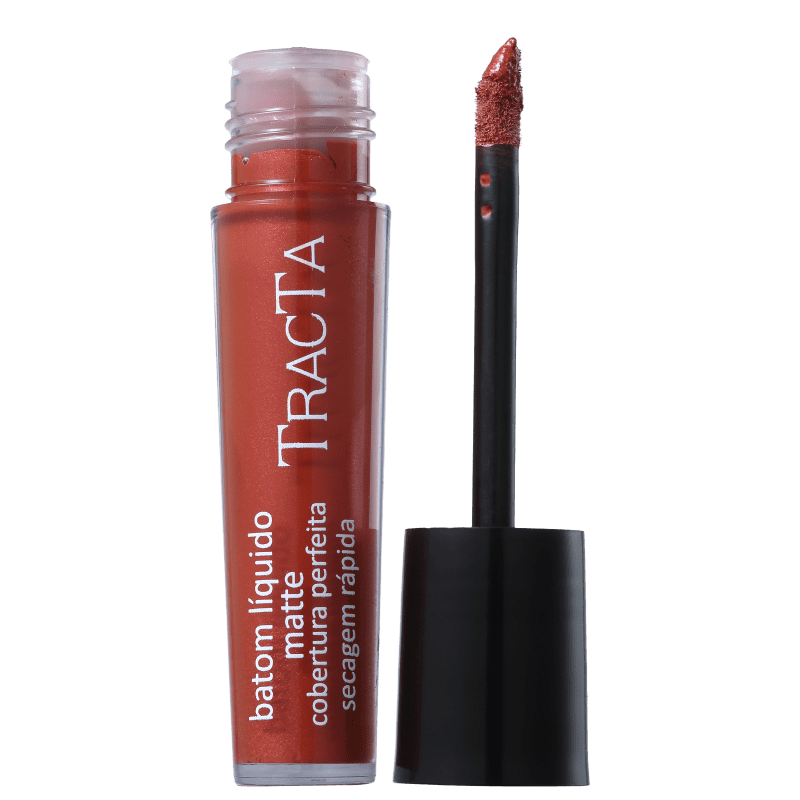 Tracta 46 Coral - Batom Líquido Matte 4,2ml