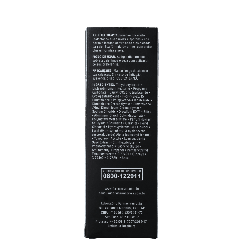 Tracta BB Blur Médio NQ - Primer 30g