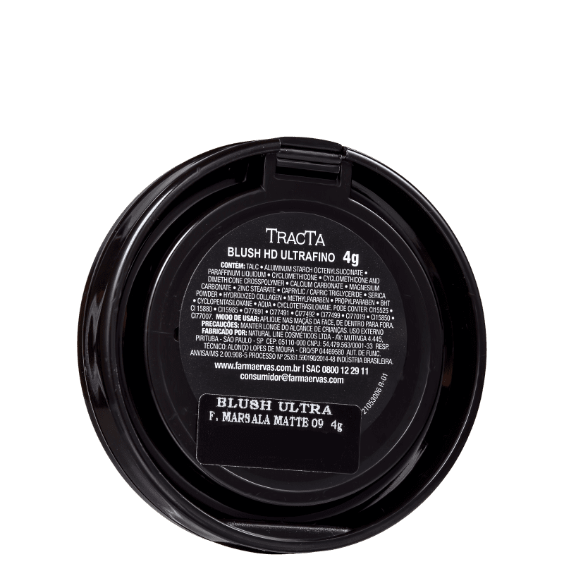 Tracta Matte Ultrafino 09 Marsala - Blush em Pó 4g