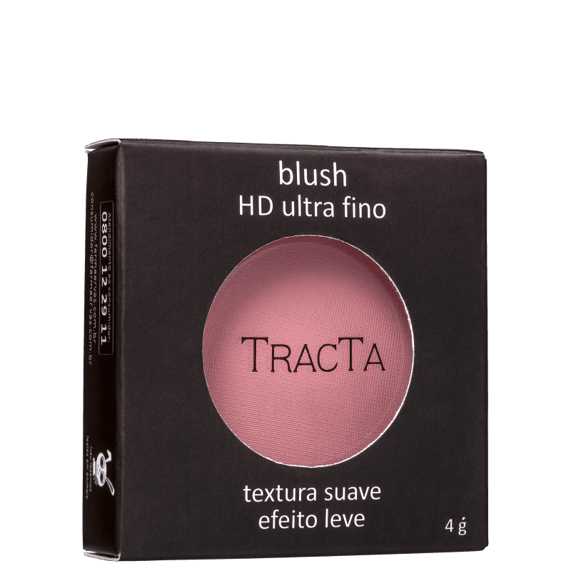 Tracta Matte Ultrafino 08 Rosa Chá - Blush em Pó 4g