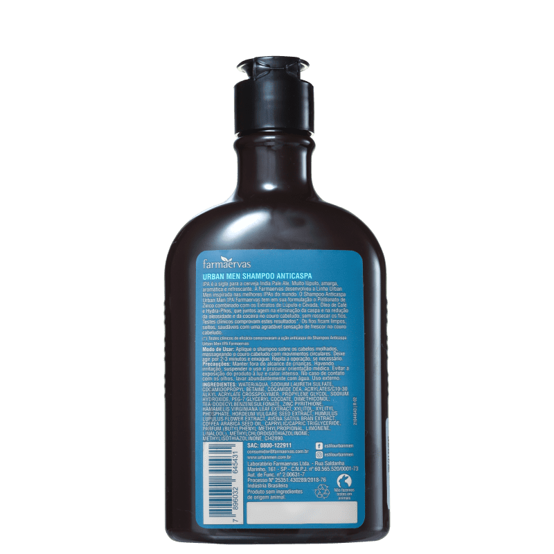 Farmaervas Urban Men - Shampoo Anticaspa 240ml