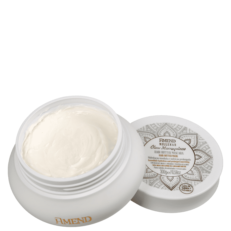 Amend Millenar Óleos Marroquinos Hair Butter - Máscara Capilar 300g