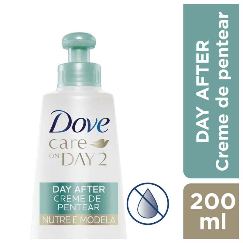 Dove Care On Day 2 Day After - Creme de Pentear 200ml