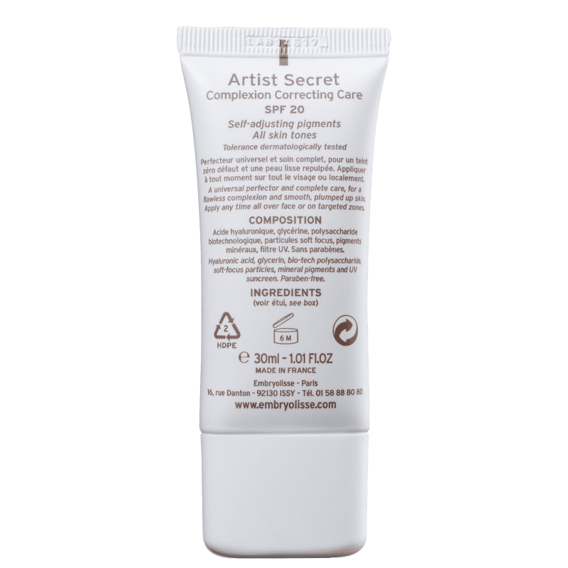 Embryolisse Soin Correcteur de Teint FPS 20 - CC Cream 30ml