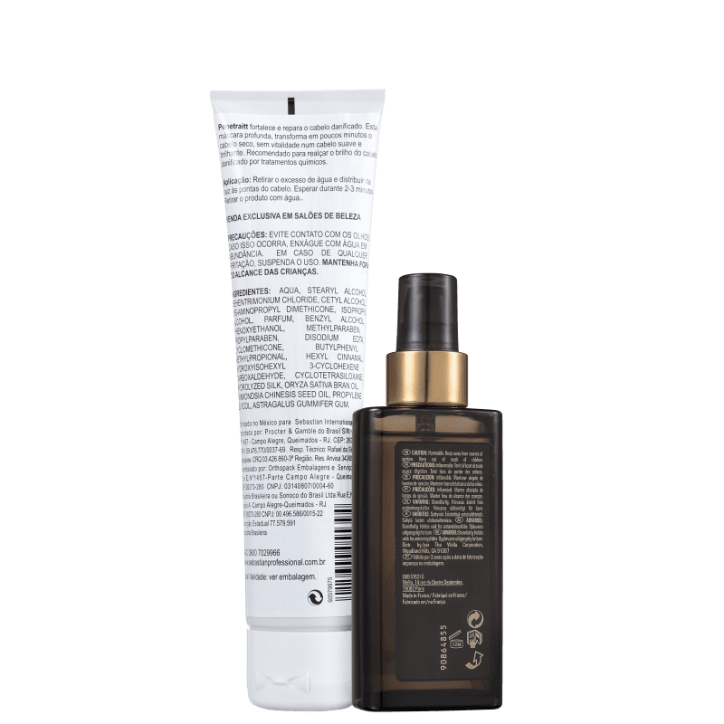 Kit Sebastian Professional Dark Penetraitt Duo (2 Produtos)