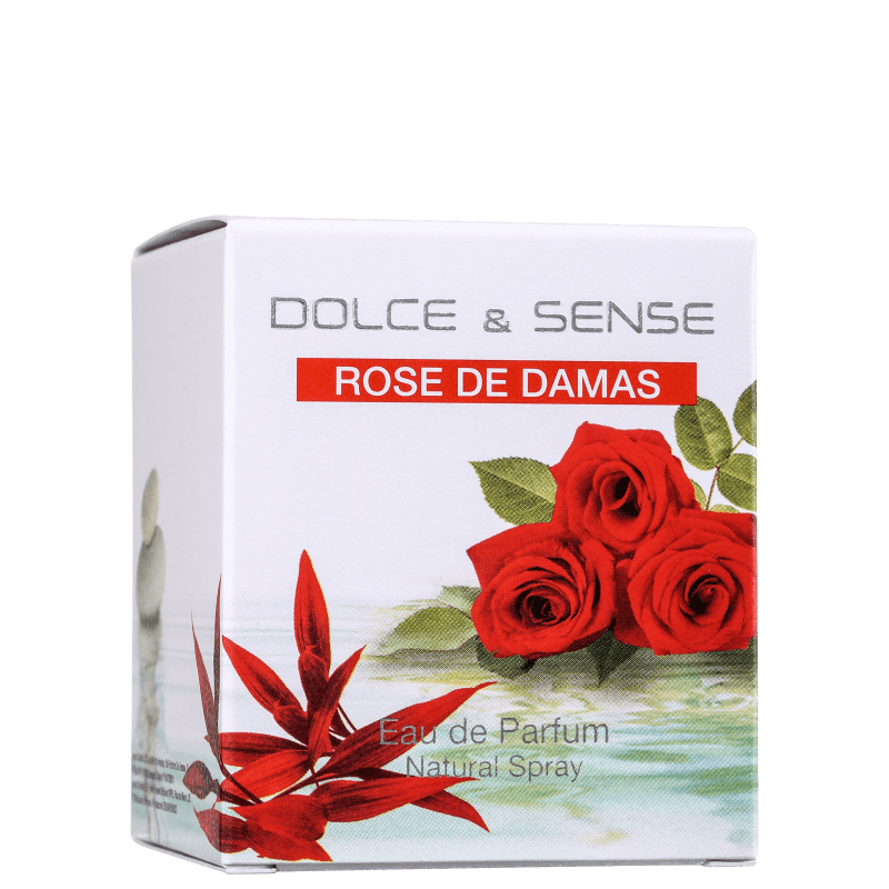 Dolce & Sense Rose de Damas Paris Elysees Eau de Parfum - Perfume Feminino 60ml