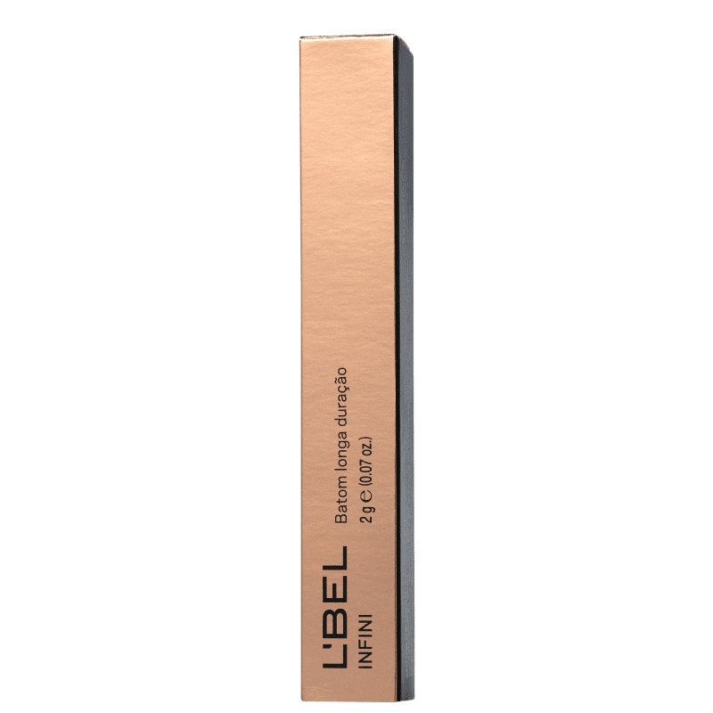 L'Bel Infini Dourado Metalizado Nude - Batom Metálico 2g