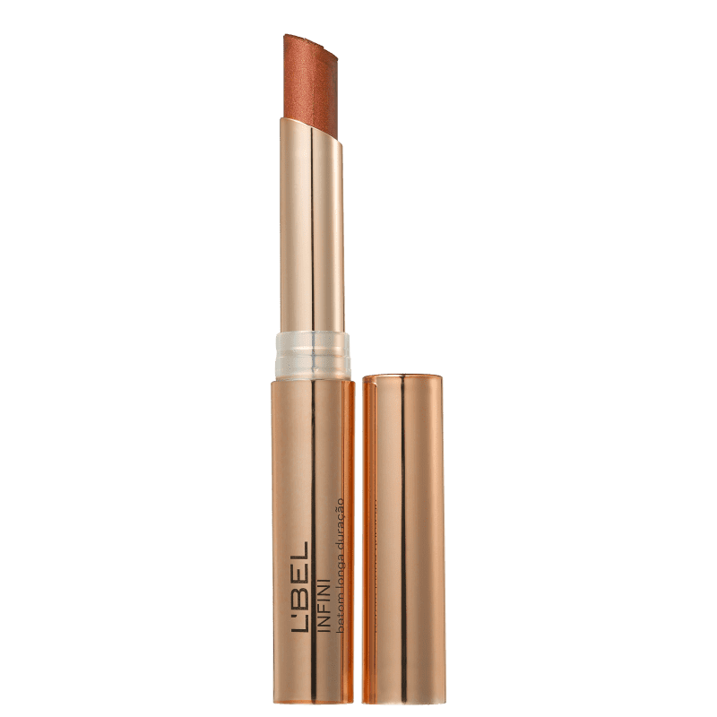 L'Bel Infini Dourado Metalizado Bronze - Batom Metálico 2g