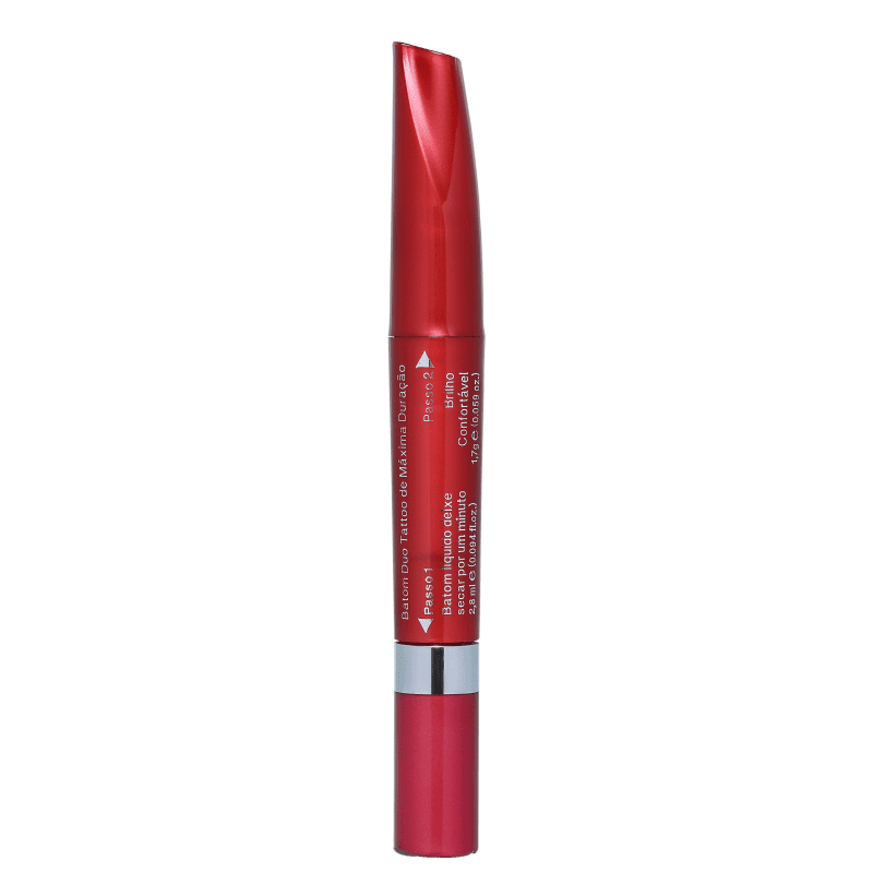L'Bel Color Maxtime Duo Tattoo Fucsia Hot - Batom Líquido Cintilante 2,8ml