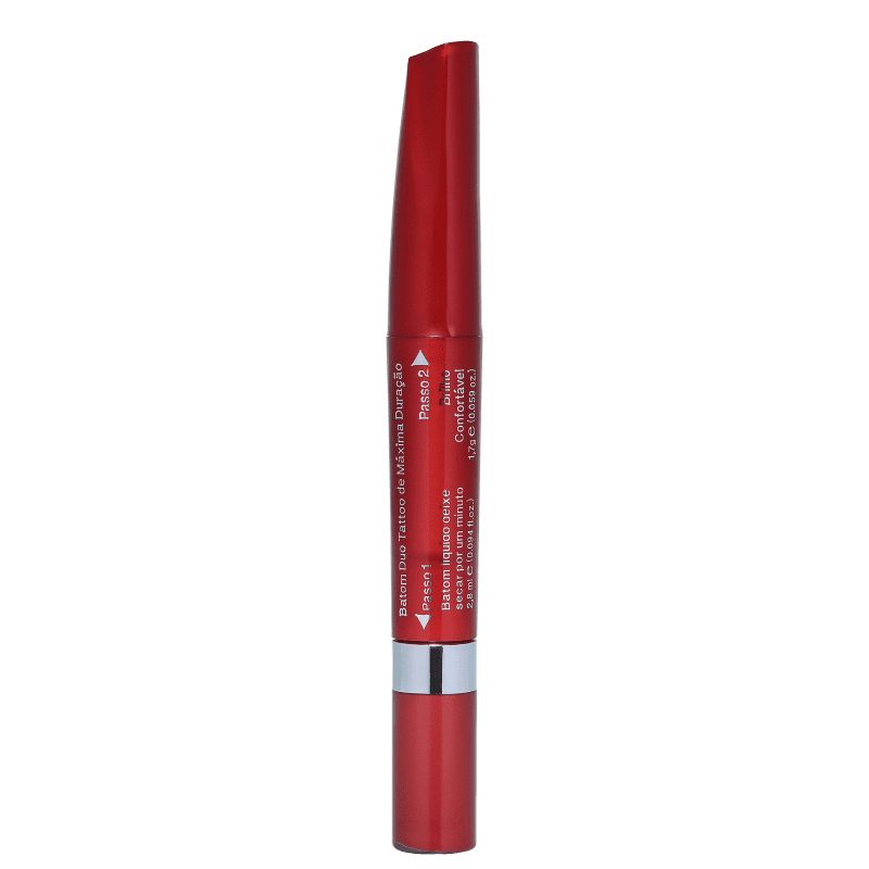 L’Bel Color Maxtime Duo Tattoo Pimenta Caliente - Batom Líquido Cintilante 2,8ml