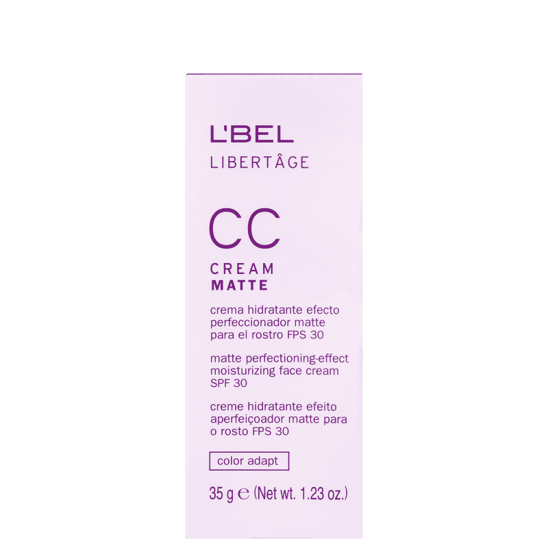 L'Bel Libertâge Matte - CC Cream 35g