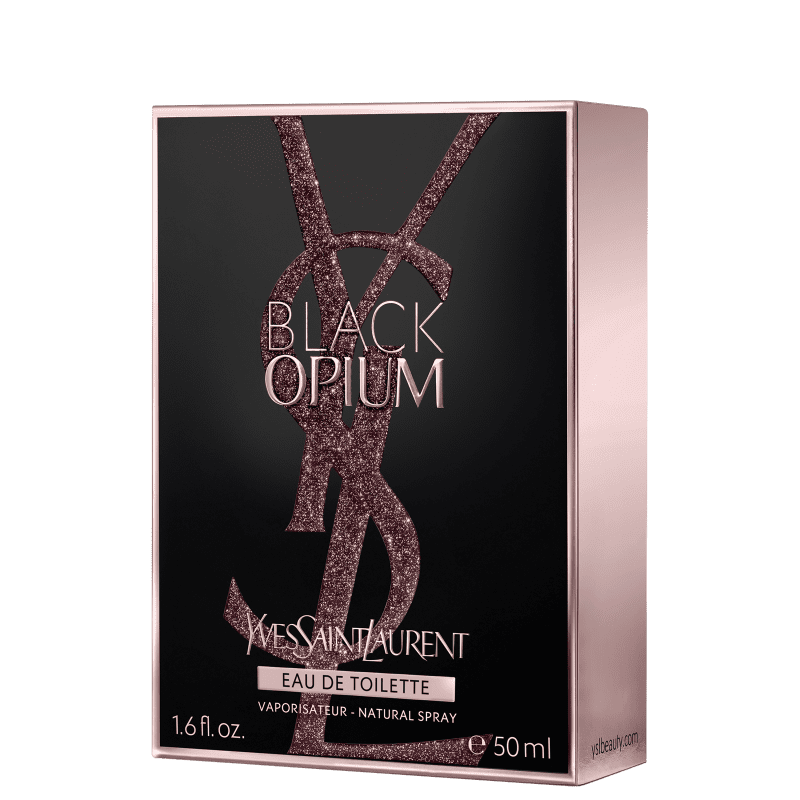 Black Opium Glow Yves Saint Laurent Eau de Toilette - Perfume Feminino 50ml