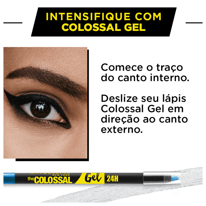 Maybelline Colossal Gel Noite Vinho - Lápis de Olho 1,2ml