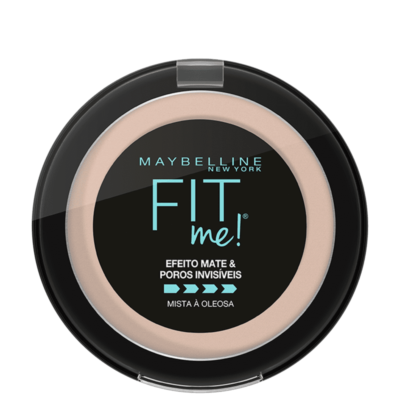 Maybelline Fit Me! N01 Super Claro Neutro - Pó Compacto Matte 10g Menor preço em Maybelline Fit Me! N01 Super Claro Neutro - Pó Compacto Matte 10g