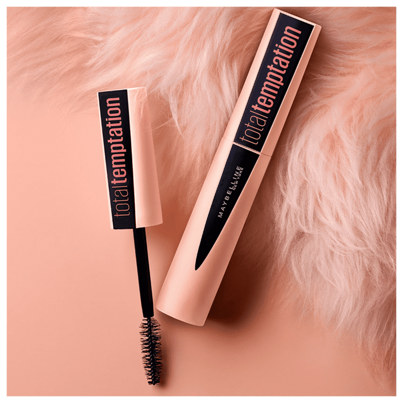 Maybelline Total Temptation Waterproof Blackest Black - Máscara para Cílios 8,25ml
