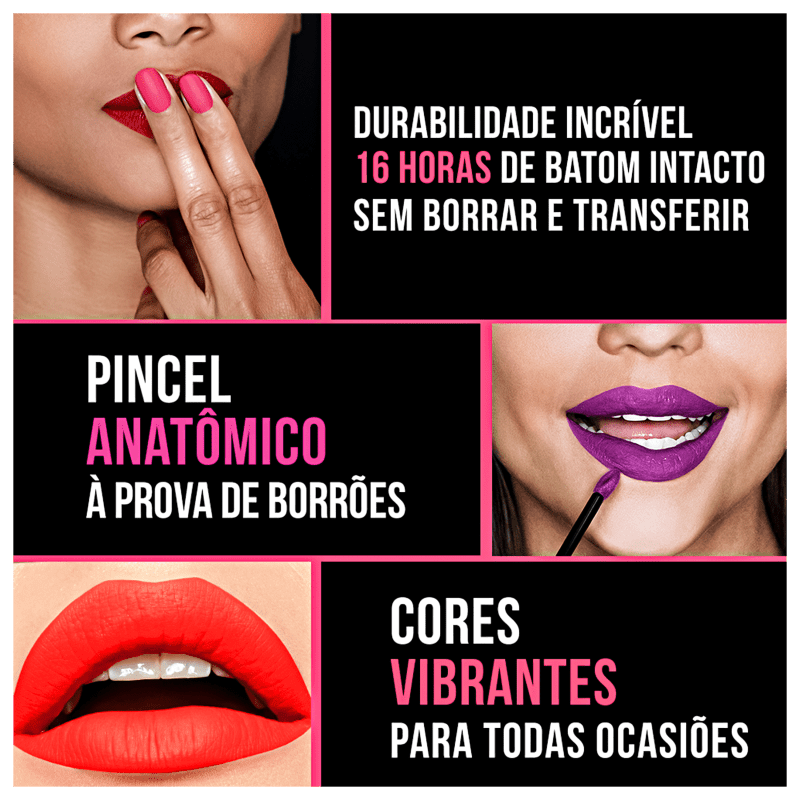 Maybelline Superstay Matte Ink Heroine - Batom Líquido 5ml